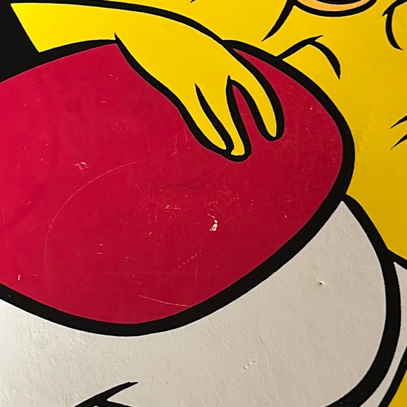 Vintage 1995 Warner Bros Looney Tunes Sylvester the cat & tweety bird placemat - Picture 4 of 5